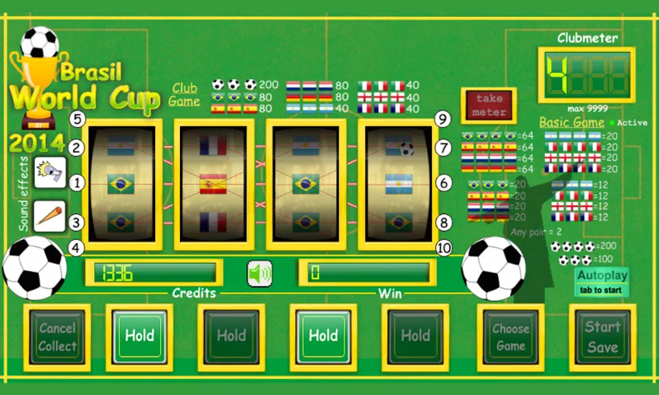 slot machine world cup 2014 Screenshot3