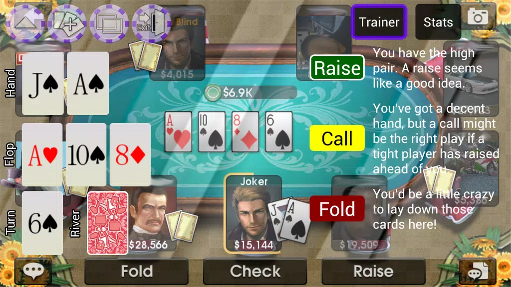 Poker Boss - Hold'em Trainer & Learning App Screenshot2