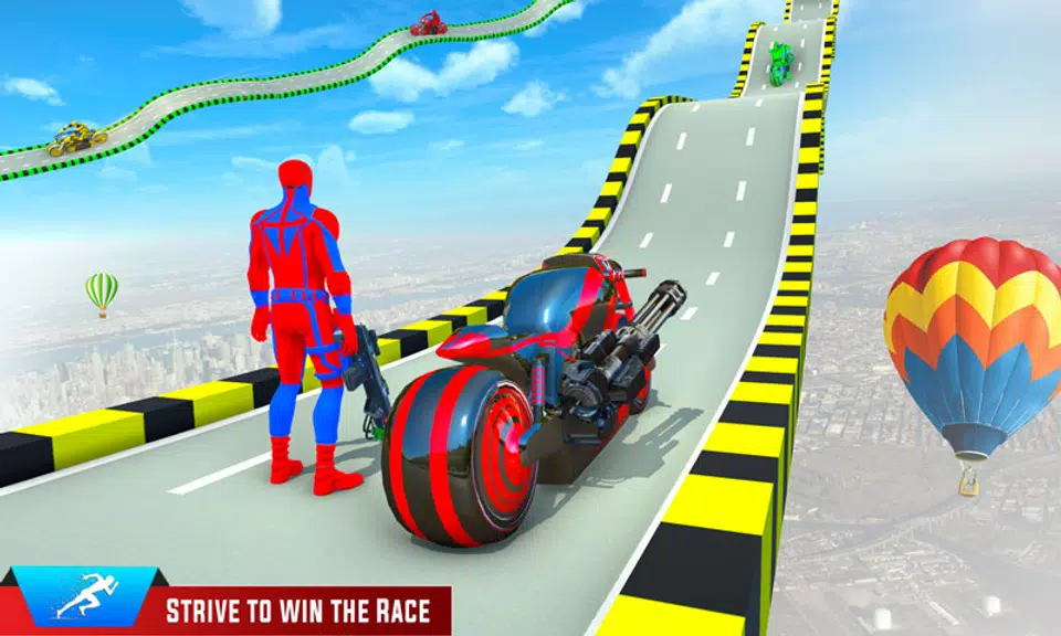 Superhero Bike Racing Games Screenshot4