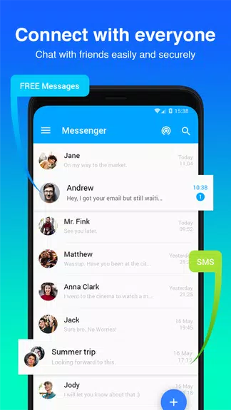 Mint Messenger - Chat & Video Screenshot1