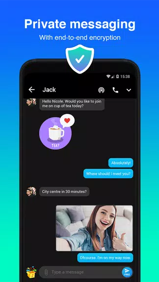 Mint Messenger - Chat & Video Screenshot3