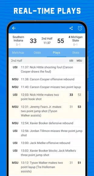 Scores App: College Basketball Screenshot3