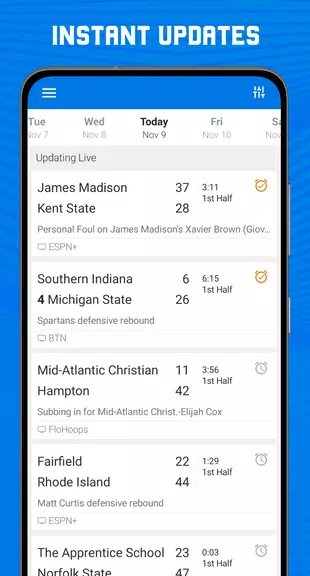 Scores App: College Basketball Screenshot2