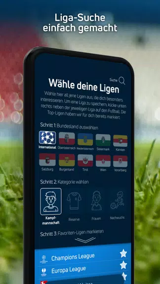 Ligaportal Fußball Live-Ticker Screenshot1