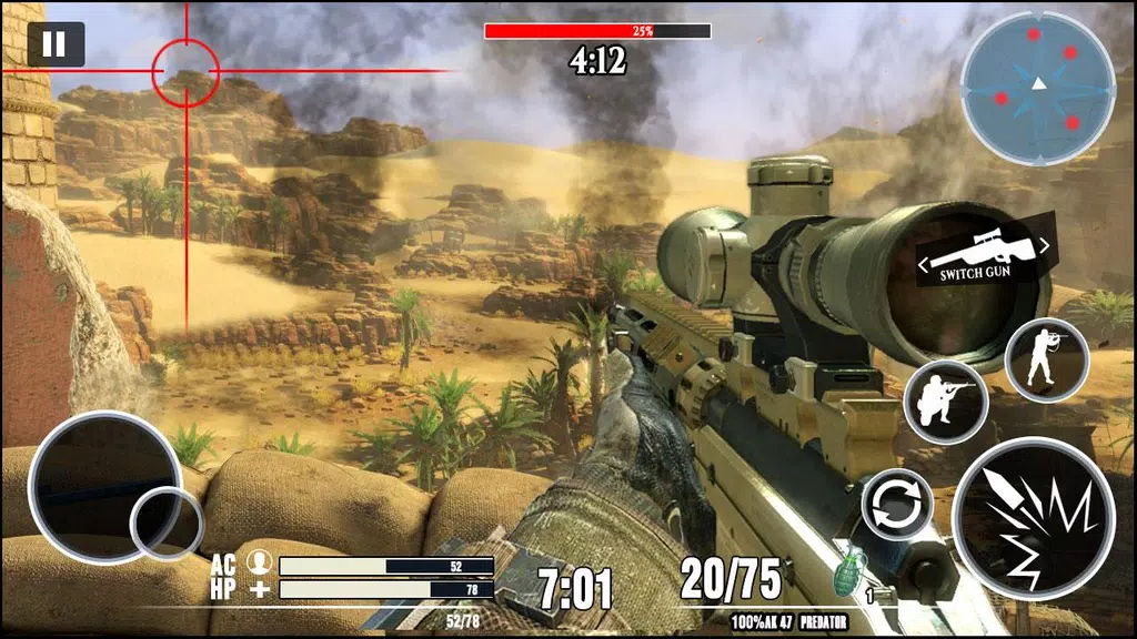 Desert Sniper 3D: Battleground Screenshot2