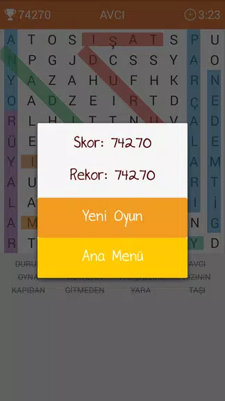 Kelime Bulmaca Screenshot3
