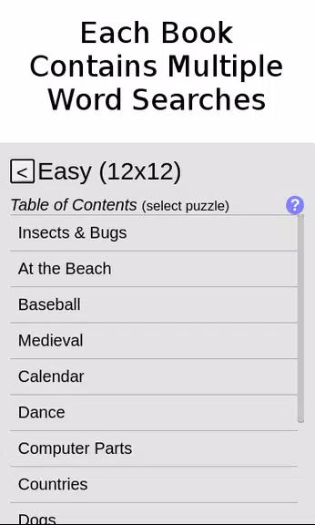 Word Search Library Screenshot3