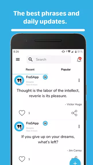 fraSApp - Quotes, Images Screenshot1