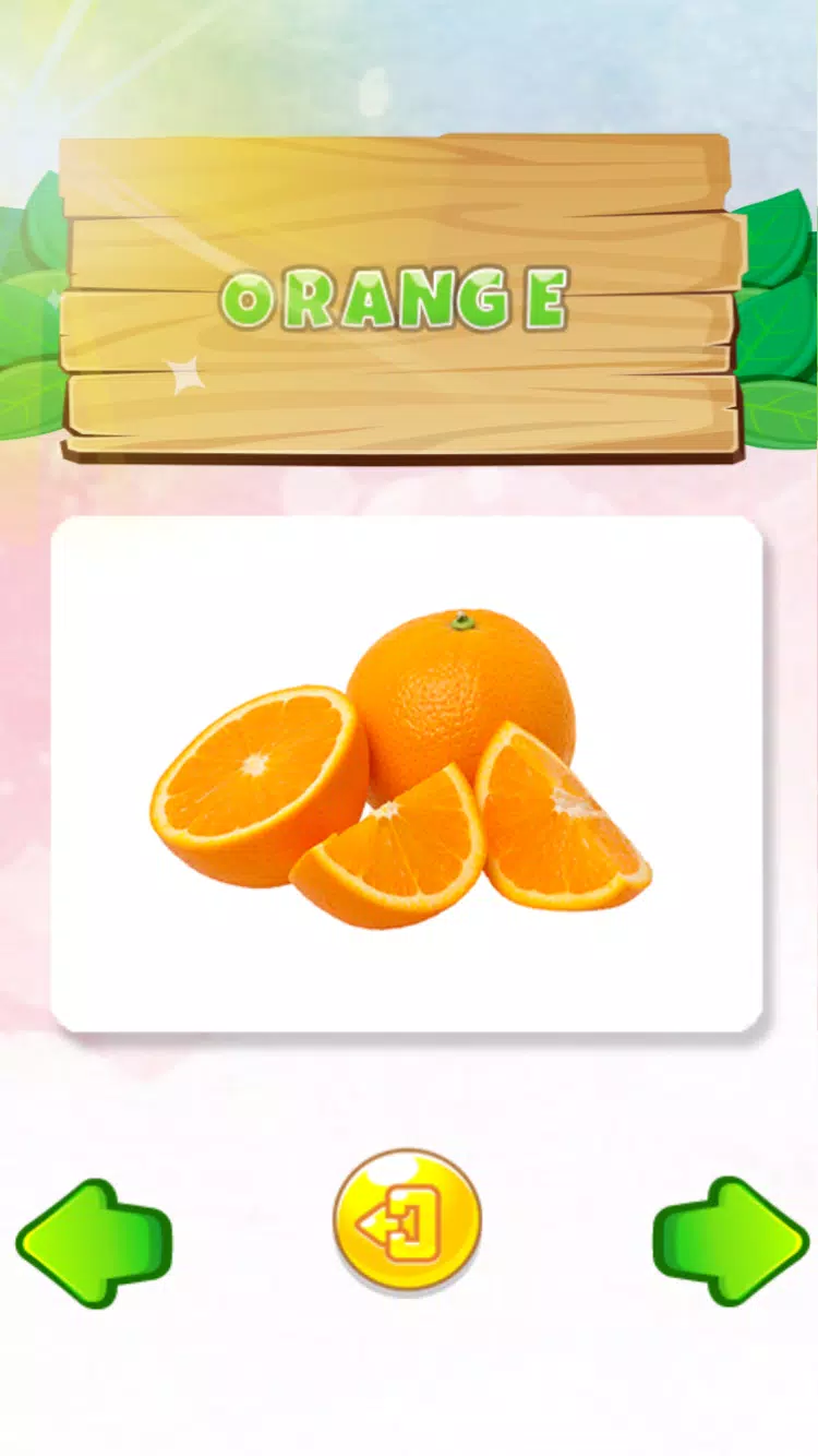 Fruit FlashCards Vocabulary Screenshot1