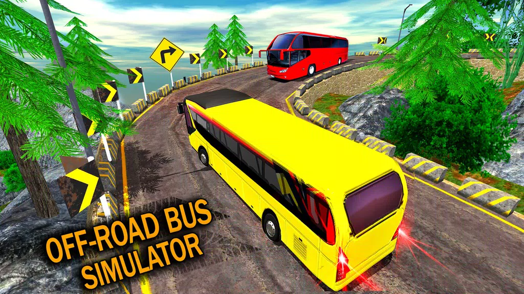 Offroad Coach Tourist Bus Game Screenshot3