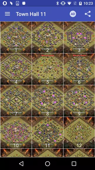 War layouts for Clash of Clans Screenshot4