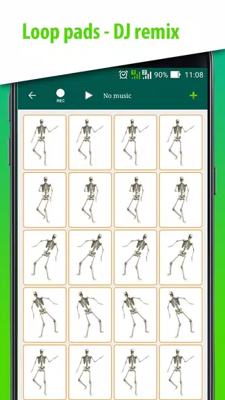 DJ Music for dancing skeleton Screenshot3