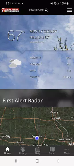 KOMU 8 Weather Screenshot1