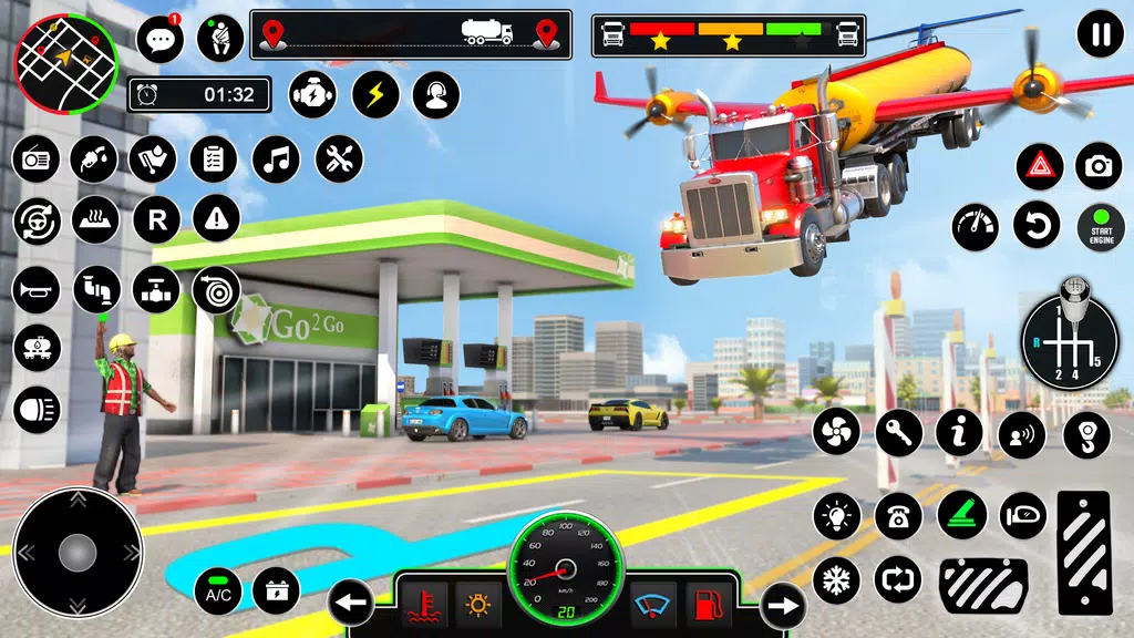 Flying Truck Simulator Games Screenshot2