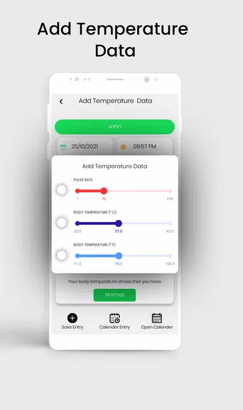 Thermometer For Fever Tracker Screenshot2