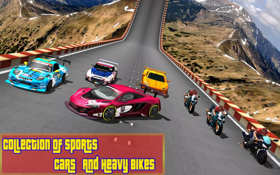 Car vs. Heavy Bike Racing Screenshot1