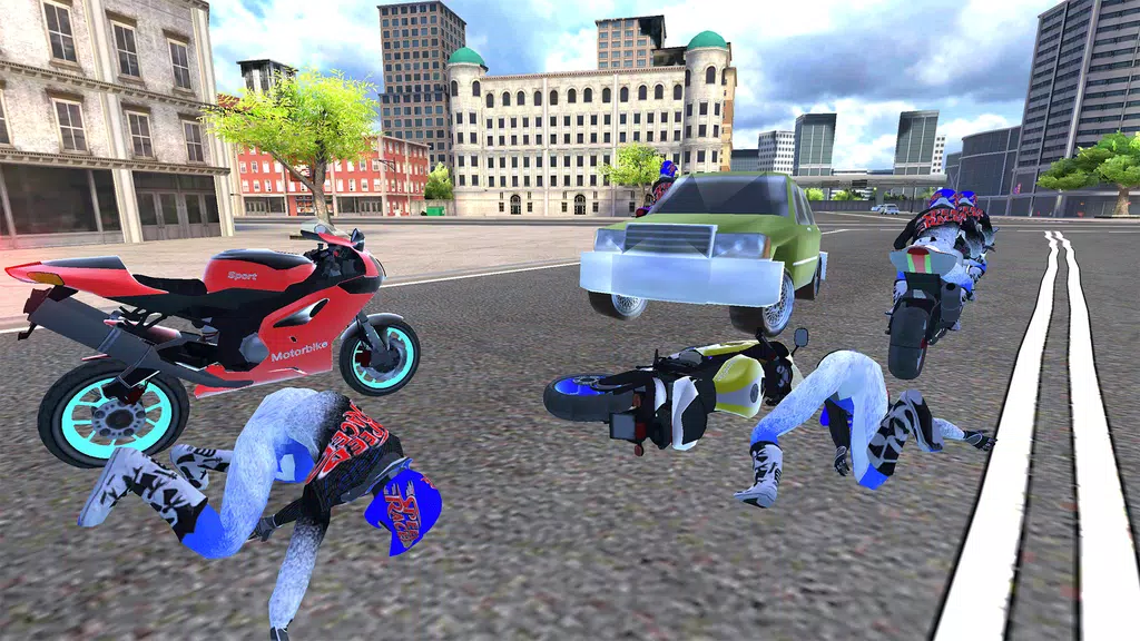 Real Moto Bike City Racing Screenshot2