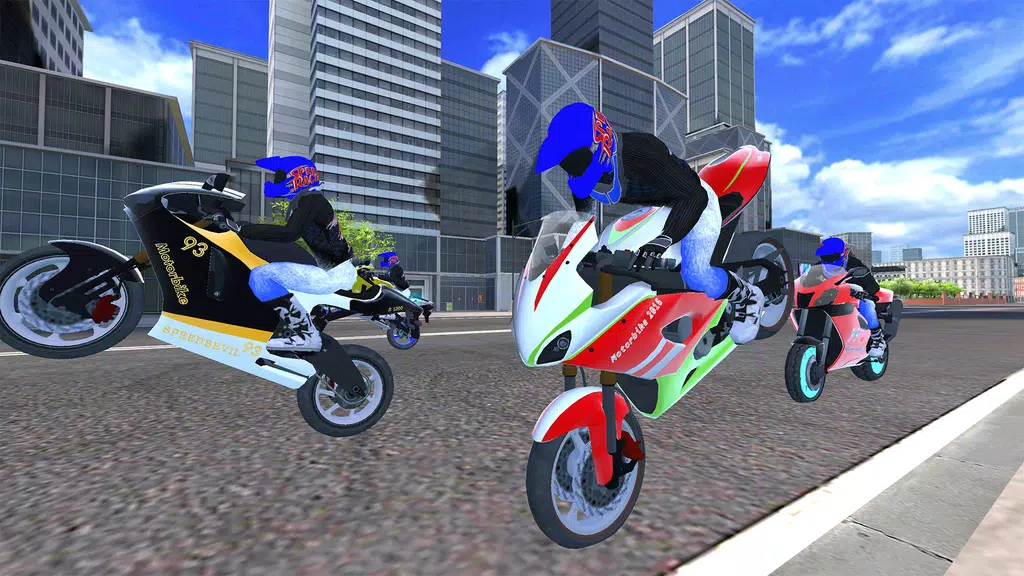 Real Moto Bike City Racing Screenshot3