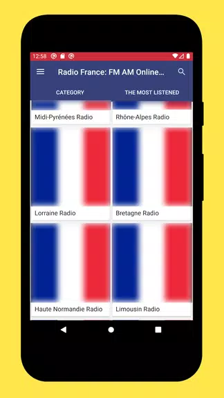 Radios France: Radio France FM Screenshot1