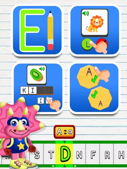 ABC Dinos: Kids Learn to Read Screenshot4