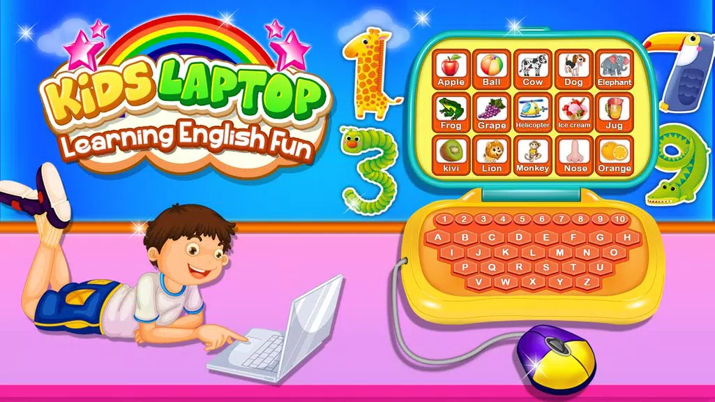 Alphabet Laptop - Educational Screenshot1