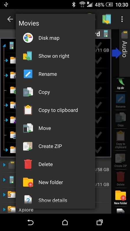 X-plore File Manager Screenshot4