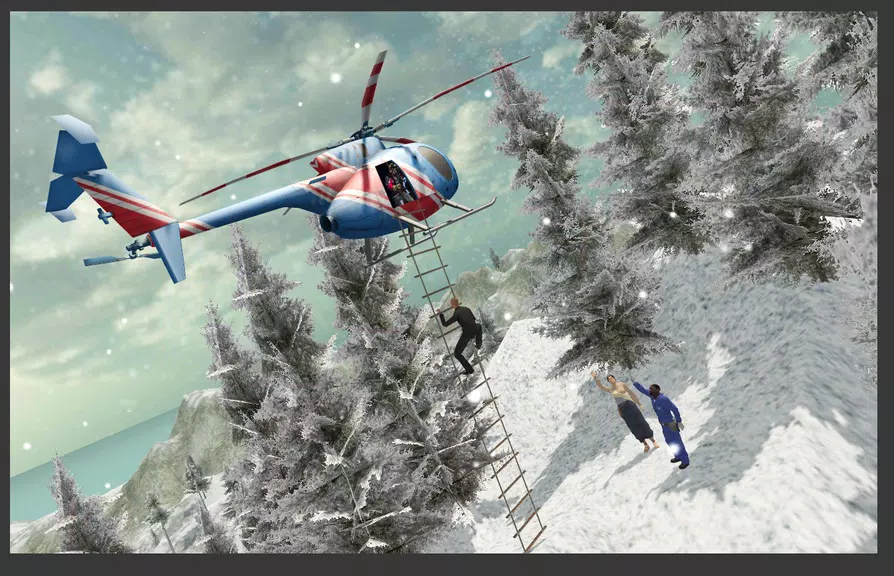 Helicopter Hill Rescue Screenshot3