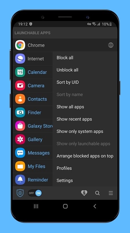 Net Blocker – Firewall Screenshot1