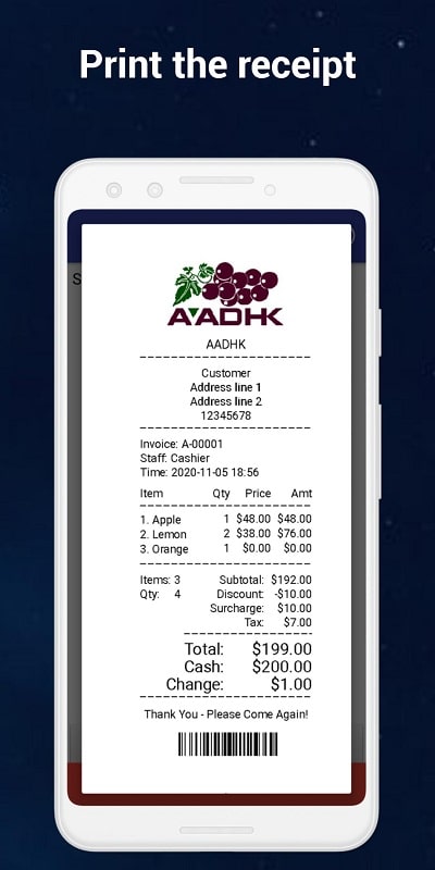 W&O POS Screenshot4