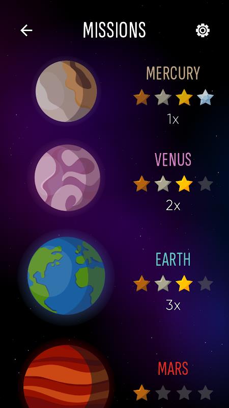 Space Math: Times Tables Games Screenshot2