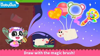 Baby Panda's Magic Paints Screenshot1