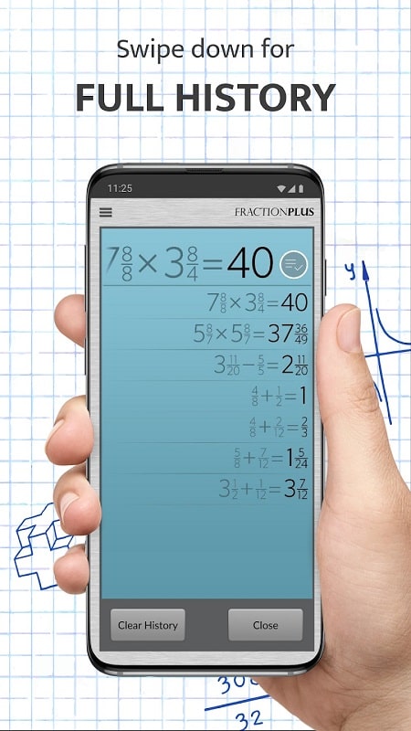 Fraction Calculator Plus Screenshot1