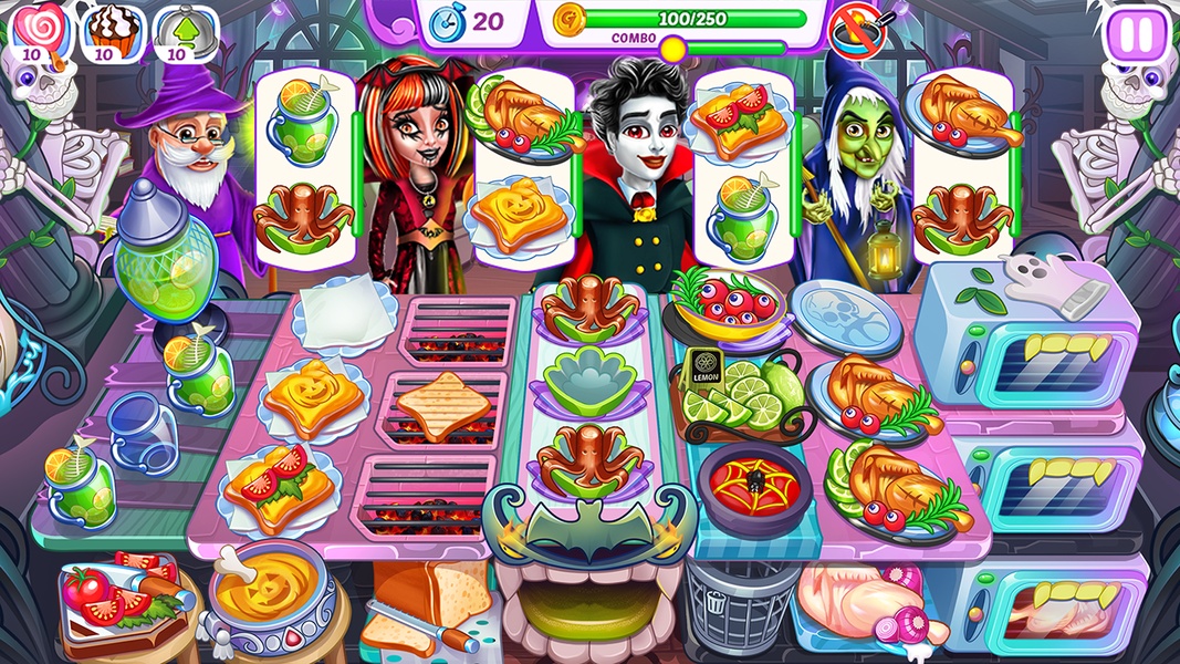 Halloween Madness Cooking Game Screenshot1