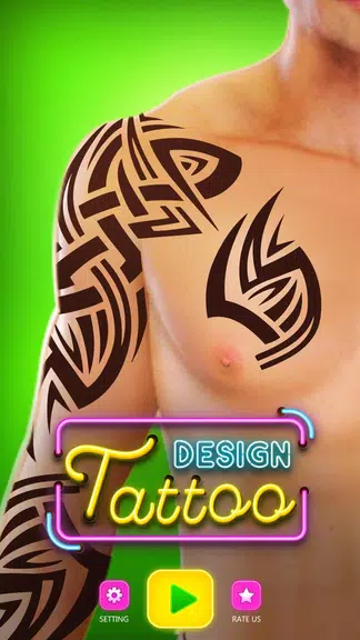 Tattoo Drawing - Tattoo Games Screenshot1