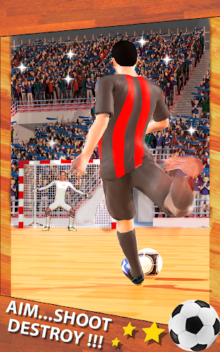 Shoot Goal - Indoor Soccer Screenshot1