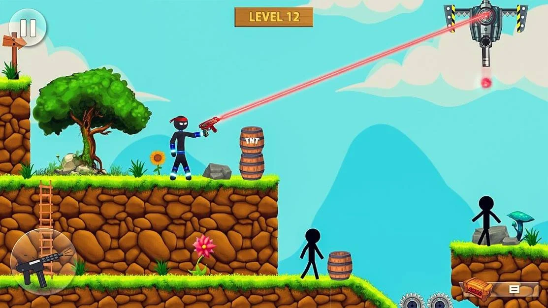 Stick Man: Shooting Game Screenshot2