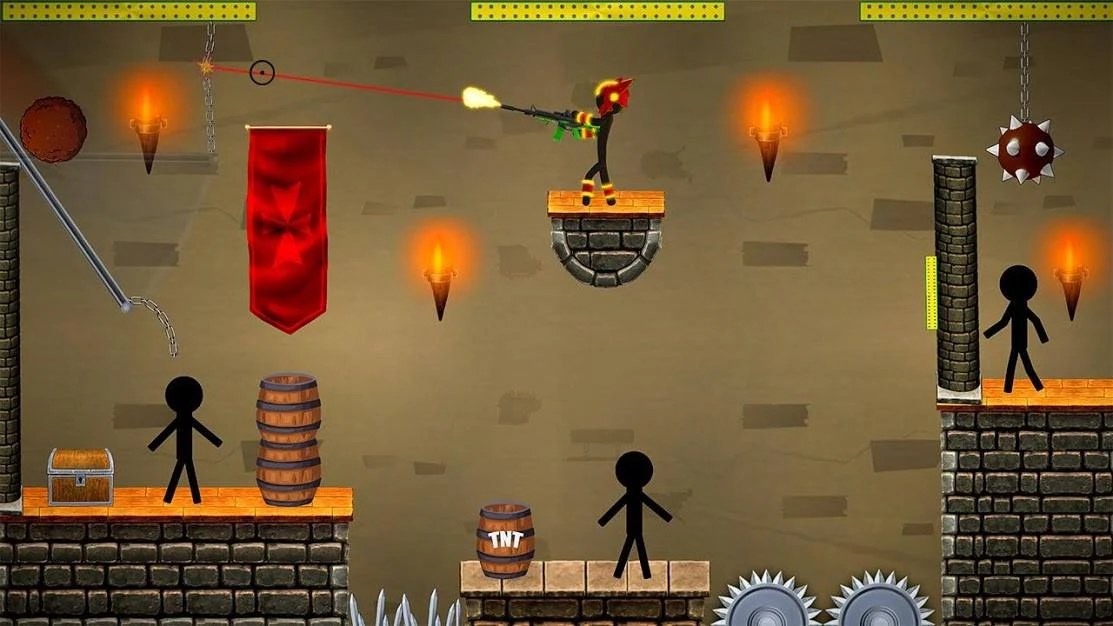 Stick Man: Shooting Game Screenshot1