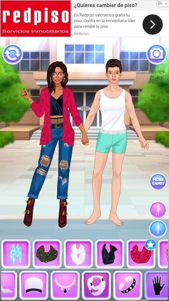 College Girl & Boy Makeover Screenshot2