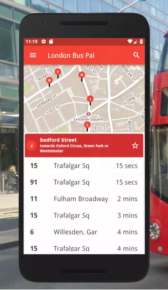 London Bus Pal: Live arrivals Screenshot2