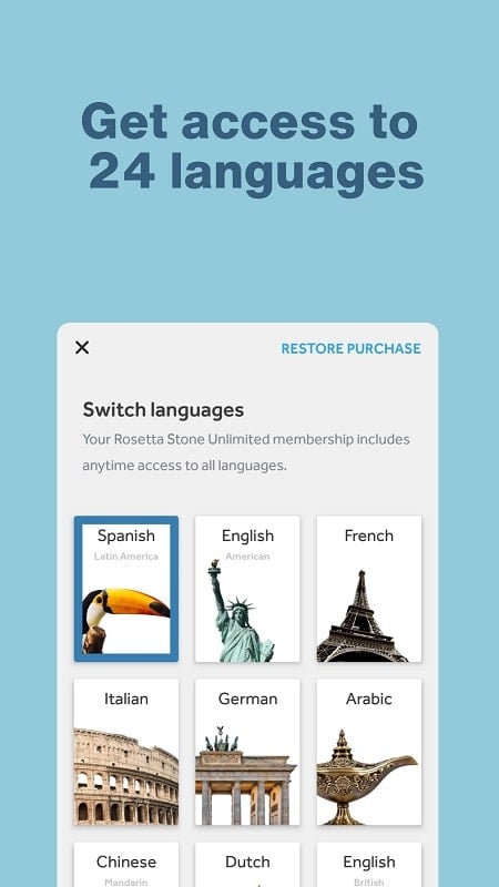 Rosetta Stone: Learn Languages Screenshot3