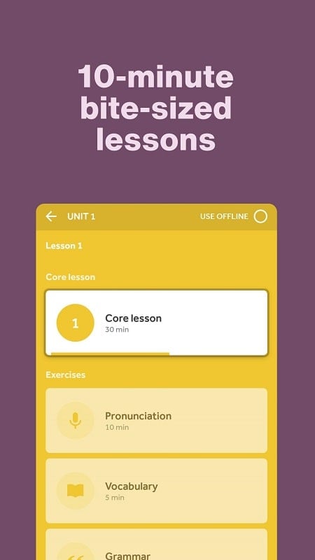 Rosetta Stone: Learn Languages Screenshot1