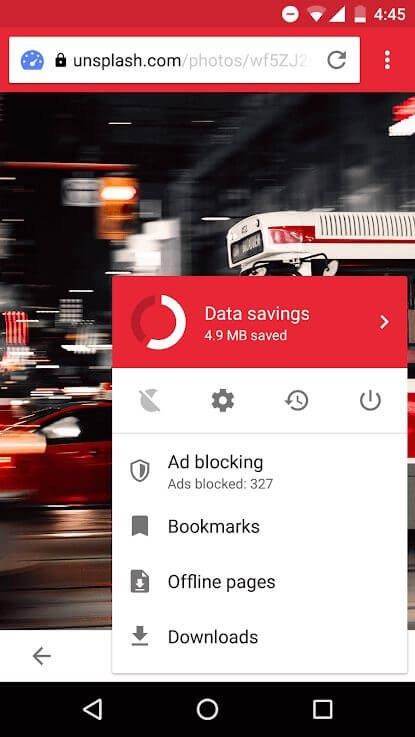 Opera Mini Screenshot2