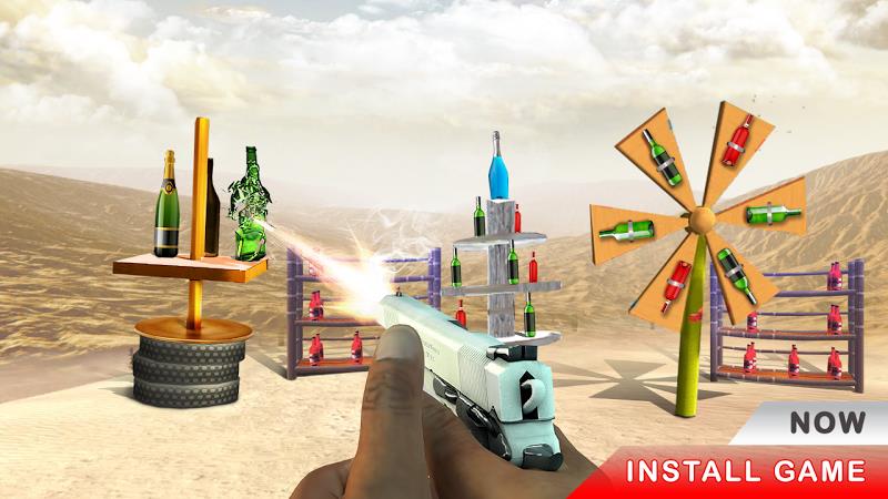 Gun Bottle Shooting game Screenshot15