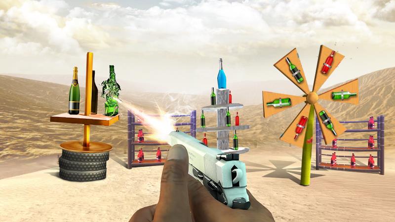 Gun Bottle Shooting game Screenshot11