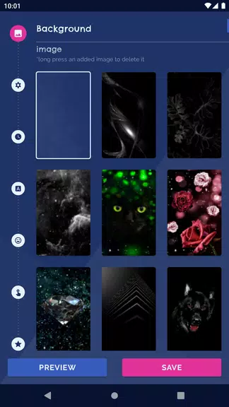 Black Live Wallpaper Dark Mode Screenshot1