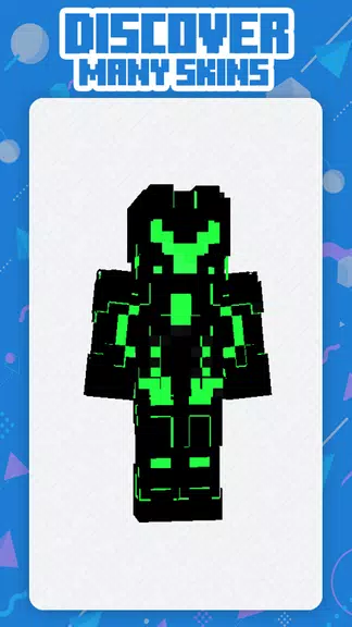 Neon Squad Skin Minecraft Screenshot1