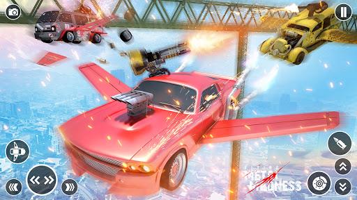 Flying Car Robot Shooting Game Screenshot6