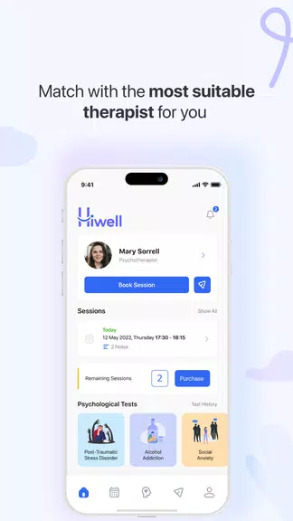 Hiwell Therapy & Mental Health Screenshot2