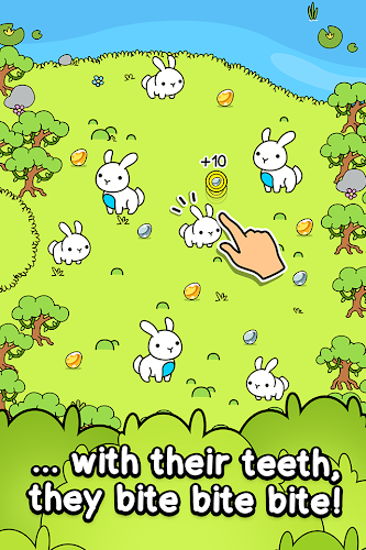 Rabbit Evolution: Merge Bunny Screenshot2