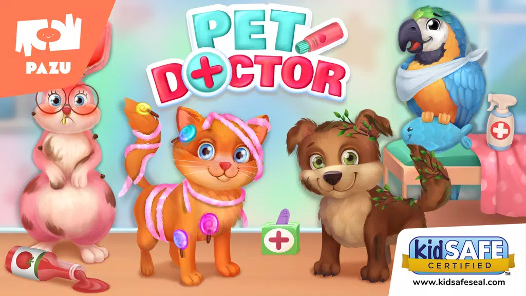 Pet Doctor Care games for kids Screenshot1